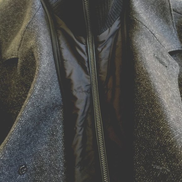 Men's HUGO Boss Jacket or Coat Dark Charcoal M - Picture 10 of 12